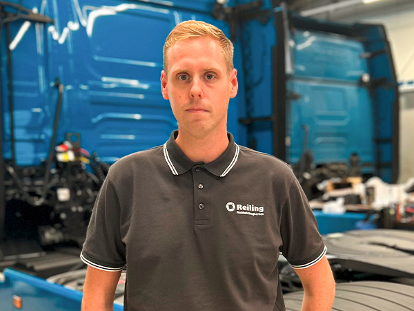 Stellvertretende Betriebsleitung der Reiling Nutzfahrzeugtechnik Marvin Reiling