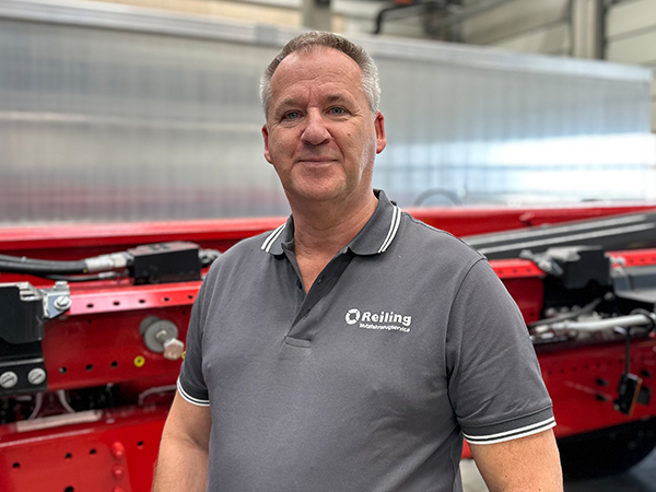 Betriebsleitung der Reiling Nutzfahrzeugtechnik Stefan Kretz